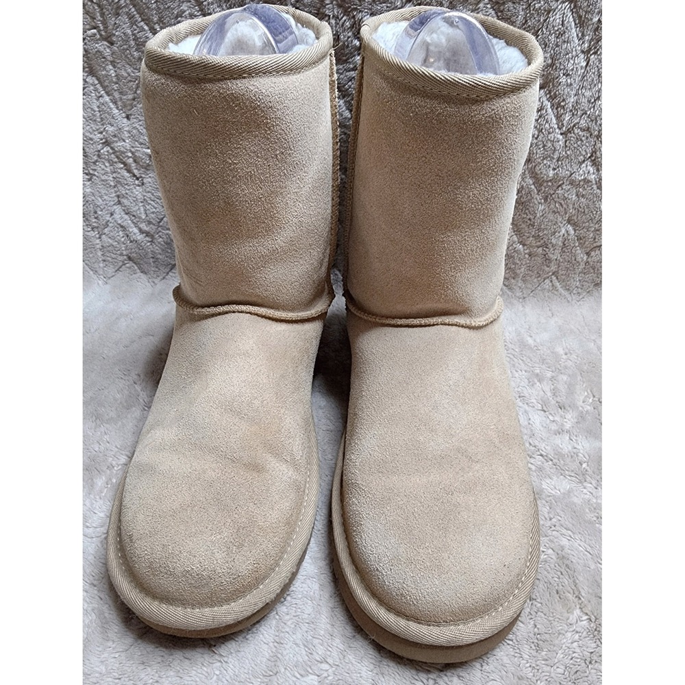 Koolaburra by UGG Womens Victoria Short Suede Boots Tan Sand Size 9